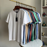 Tommy T Shirts Breathable and Comfortable Small Icon Embroidered T-shirt