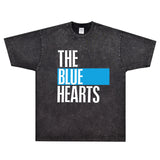 Rock Star T Shirt the Blue Hearts T-shirt Rock Band Loose Printed Short Sleeve