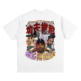 Hip Hop Rapper T Shirt Short Sleeve T-shirt Loose