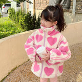 Girl Jacket Girls' Coat Lambswool