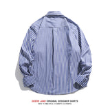 Men Long-Sleeved Shirt Spring Long Sleeve Shirt Men's Loose Casual Shirt Coat