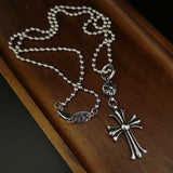 Chrome Heart Necklace Cross Necklace