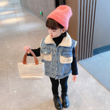 Girl Jacket Unisex Thickened Autumn and Winter