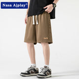 Nasa Shorts Shorts for Men Summer Fashion Brand Student Sports Pants