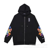 CHH Chrome Heart Hoodie Sanskrit embroidered hooded sweater
