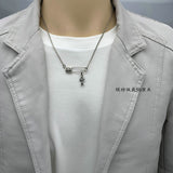 Chrome Heart Necklace Cross Necklace