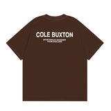 Cole Buxton T Shirts Short Sleeve T-Shirt Casual