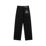 CHH Chrome Hearts Jeans Unisex Casual Loose Jeans