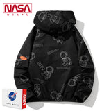 Nasa Sun Protection Shirt Summer Men and Women Sun Protection Clothing Fashion Brand