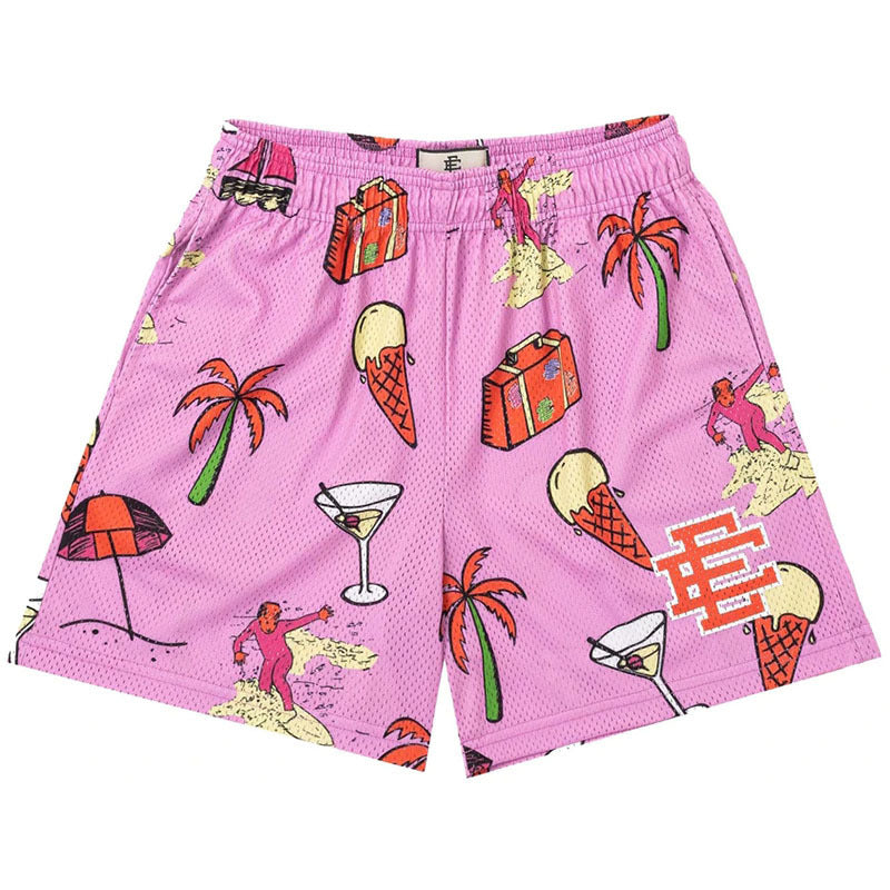 Eric Emanuel EE Shorts Summer Running Training Mesh Quick-Drying Loose Shorts