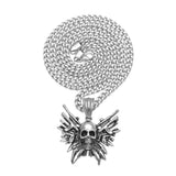 Jewelry Hip Hop Stainless Steel Pendant Necklace Punk Rock Rapper
