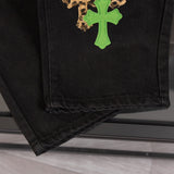 CHH Chrome Hearts Jeans Unisex Casual Loose Jeans