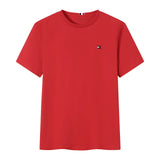Tommy T Shirts Summer Clothes T-shirt Genuine Solid Color