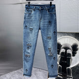 CHH Chrome Hearts Jeans Ripped Jeans