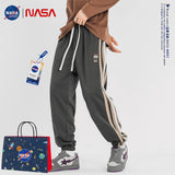 Nasa Sweatpants Men Spring and Autumn Trends Track Sweatpants