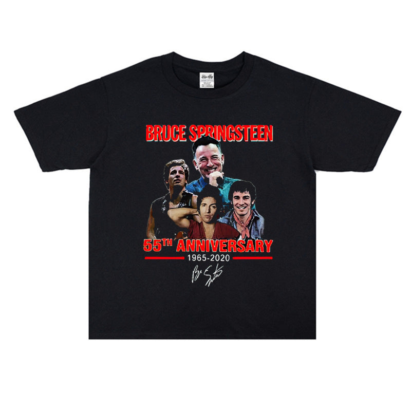 Rock Star T Shirt Bruce Springsteen Rock E Street Band T-shirt