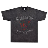Rock Star T Shirt Buckethead Acoustic Shards T-shirt American Style Loose Street Cotton Short Sleeve