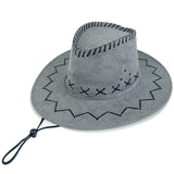 Walter White Fedora Western Cowboy Hat Men's Outdoor Sun Protection Sun Shade Retro Fedora Hat