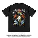 Rock Band T Shirt Short Sleeve T-shirt round Neck