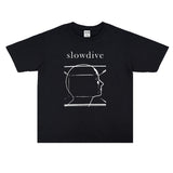 Rock Star T Shirt round Neck Short Sleeve Cotton T-shirt Loose Men & Women Trendy