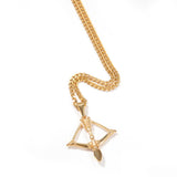 Jewelry Hip Hop Gun Bow Arrow Axe Pendant Armament
