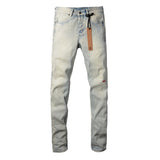 KSUBI Jeans Slim Fit Casual Stretch Jeans