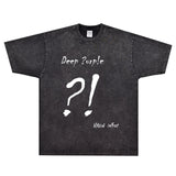 Rock Star T Shirt Deep Purple Band T-shirt Rock American Style Loose Printed Short Sleeve