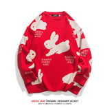 Men Sweater Winter Men's and Women's Loose All-Match round Neck Pullover Leisure Couple Sweater