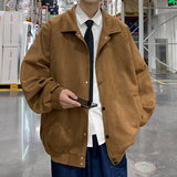 Nasa Jacket Jacket Men's Spring and Autumn Fashion Brand Loose Pu Handsome Boys