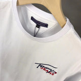 Tommy T Shirts Tommy Couple's Short-Sleeved T-shirt Embroidery