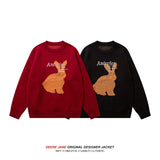 Men Sweater round Neck Sweater Men's Winter Loose