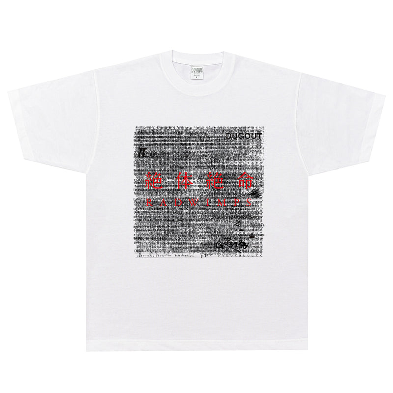 Rock Star T Shirt Radwimps Band T-shirt Loose Cartoon Print Trendy Men's Short Sleeve
