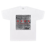 Rock Star T Shirt Radwimps Band T-shirt Loose Cartoon Print Trendy Men's Short Sleeve