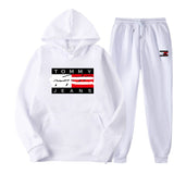 Tommy T Hoodie Hooded Sweater Sports Casual Men
