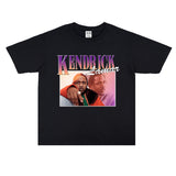 Rock Star T Shirt Kendrick Lamar Printed T-shirt Cotton