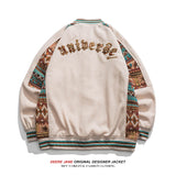 Men's Baseball Jacket Spring Stitching Baseball Uniform Men's Loose Vintage Jacket