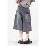 Unisex Jeans Summer Loose Wide Leg Casual Jeans