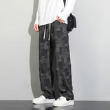Unisex Jeans Summer Vintage Loose Straight Pants Trousers