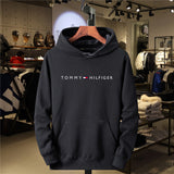 Tommy T Hoodie Sweater Men's and Women's Printed Fashion Brand Hat