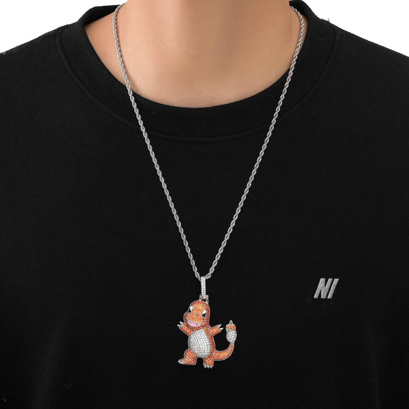 Pokémon Pendants Little Dragon Hip Hop Necklace