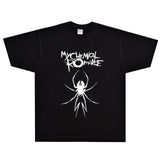 Rock Star T Shirt My Chemical Romance Live and Rare T-shirt Rock Band Short Sleeve