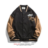 Men Baseball Jacket Baseball Uniform Men's Spring Jacket Men's Baggy Coat