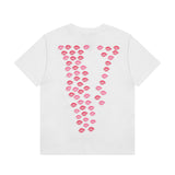 Vlone T Shirt Spring Summer Red Lip Pattern