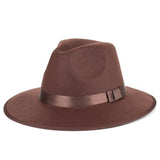 Walter White Hats Men's Women's Dress Hat Fedora Hat All-Match British Woolen Fall Winter Fashion Xu Wenqiang
