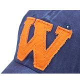 Walter White Hats Sun Hat Spring/Summer Sun Protection Hat W Letter Cap Distressed Peaked Cap Washed