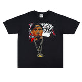 Rock Star T Shirt Printed T-shirt Short Sleeve Men and Women