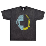 Rock Star T Shirt Daft Punk Random Access Memories T-shirt Loose Rock Short Sleeve