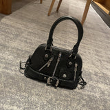 Chh Chrome Heart Leather Bag