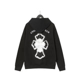 CHH Chrome Heart Hoodie Chrome Heart Sanskrit embroidered hooded sweater