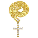 Jewelry Hip Hop Cross Diamond Pendant Necklace Crosses